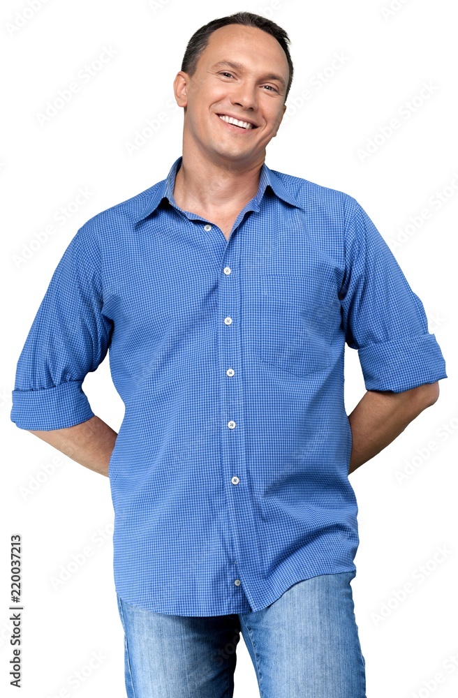 Portrait of a Smiling Man