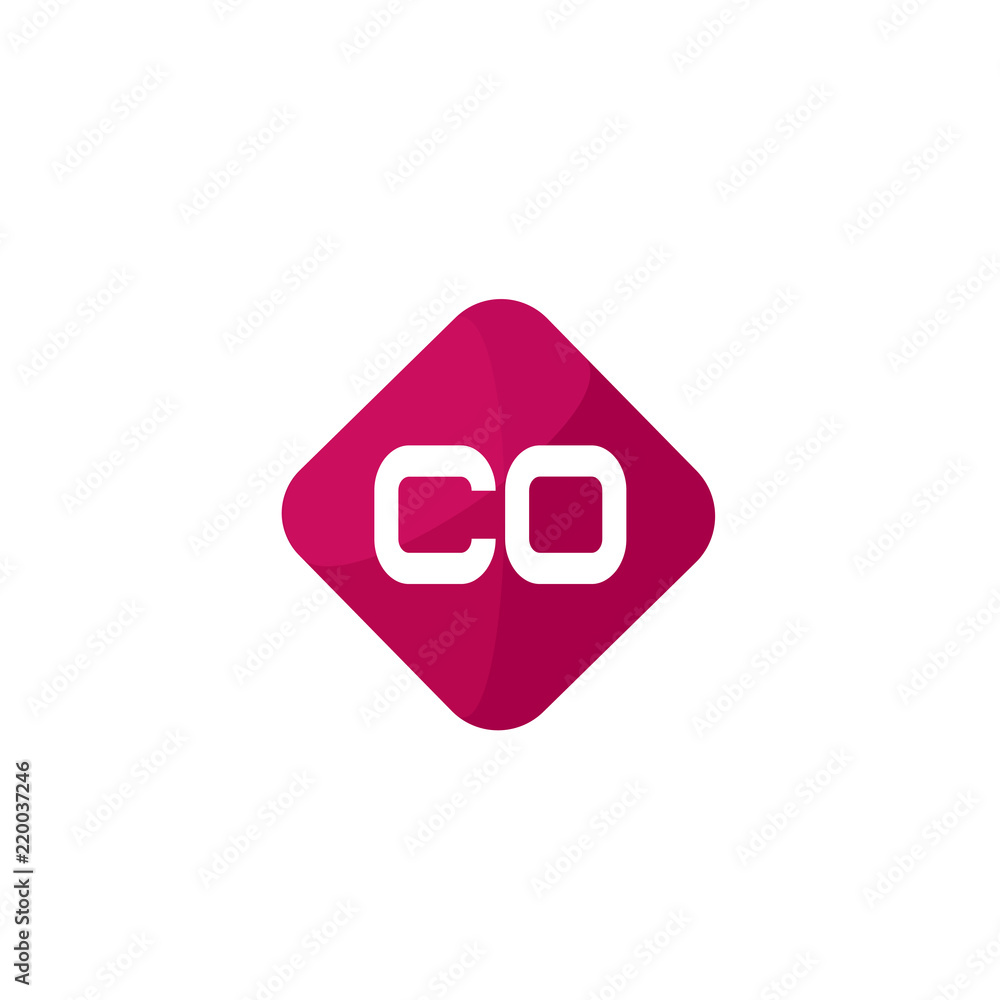 Initial Letter CO Logo Template Design Initial Letter CO Logo Template Design
