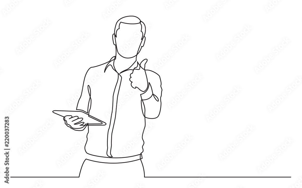 continuous line drawing of walking businessman in suit continuous line drawing of walking businessman in suit