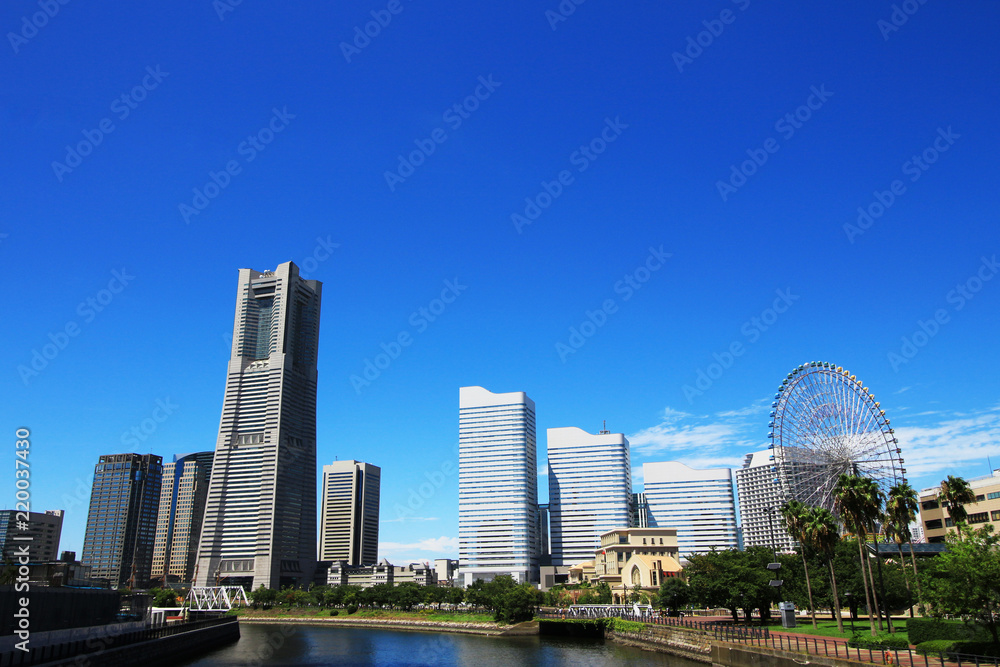 Scenery of the Yokohama Bay Area