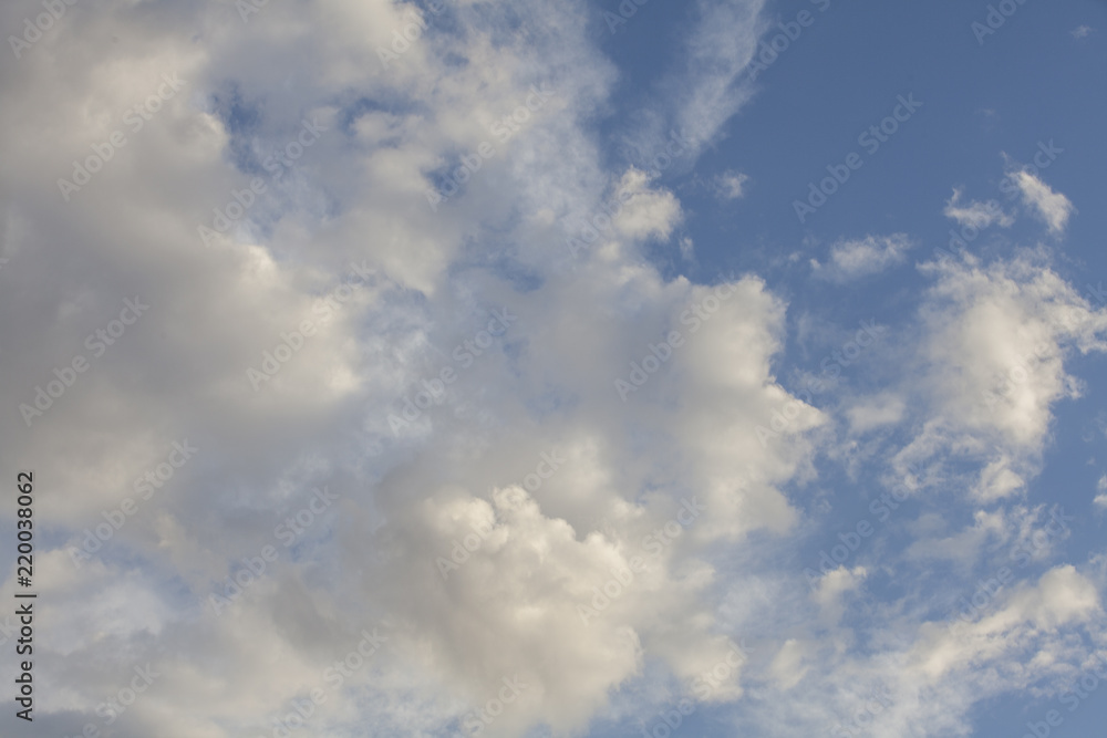 Clouds on blue sky. Sky set extensions. Sky replacements. Clouds on blue sky. Sky set extensions. Sky replacements.