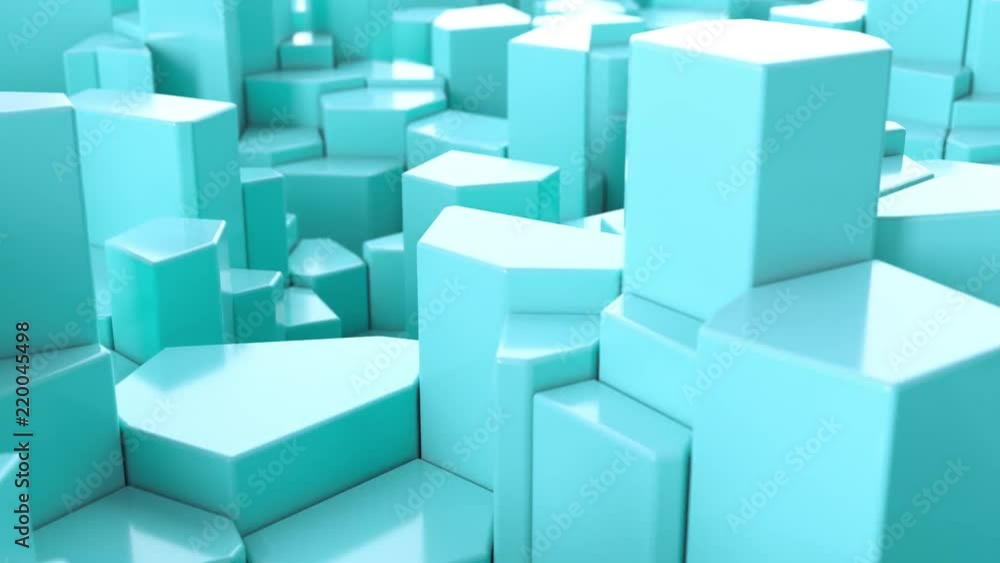 Blue fractured surface Blue fractured surface