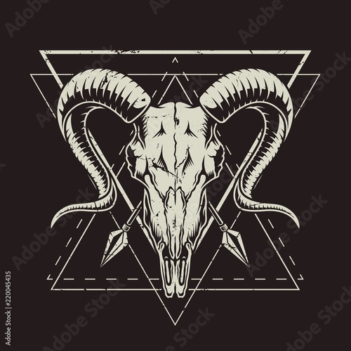 Monochrome vintage emblems