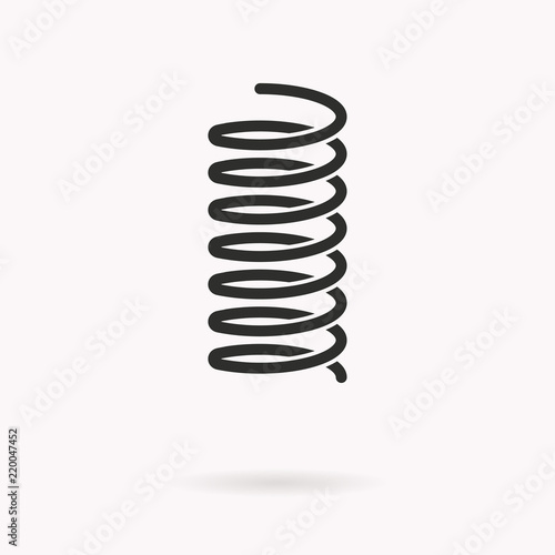 Spring vector icon for graphic and web design.
