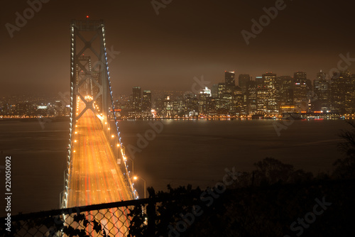 Photography Bay Bridge in San Francisco