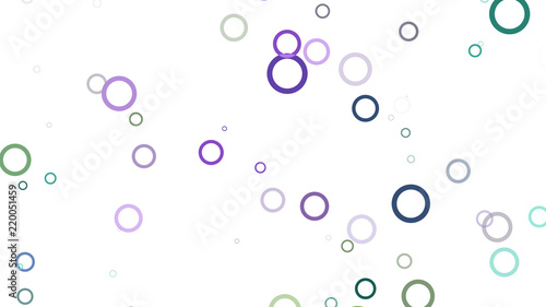 Wallpaper Mural Background of multi-colored circles. Torontodigital.ca
