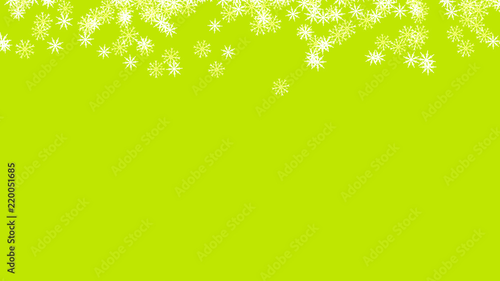 Abstract background with a variety of colorful snowflakes. Big and small. Abstract background with a variety of colorful snowflakes. Big and small.