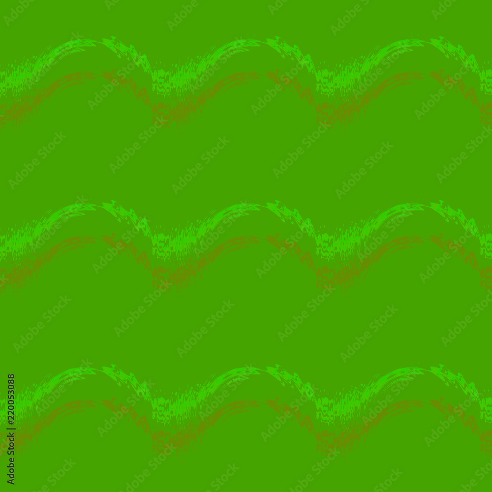 Obraz premium Seamless pattern background with multi-colored wavy lines.