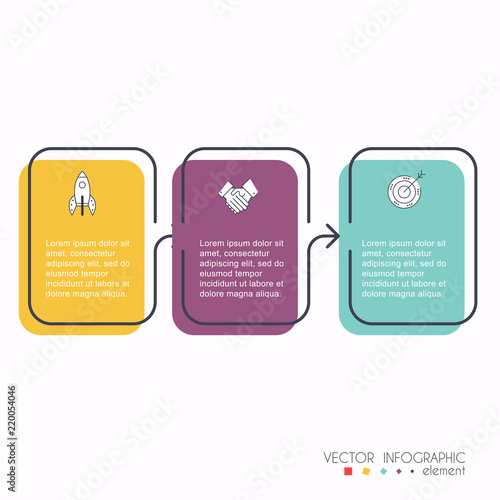 Vector info graphics for your business presentations. Can be used for website layout, numbered banners, diagram, horizontal cutout lines, web design.