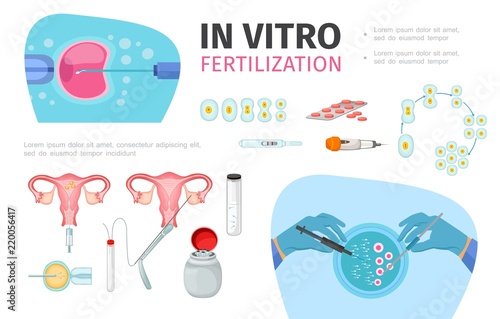 Flat In Vitro Fertilization Composition