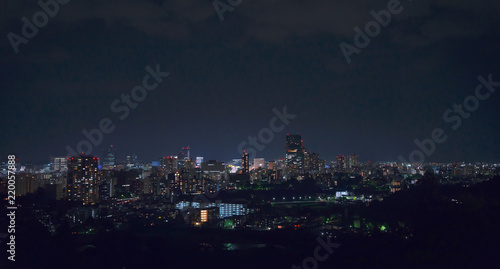 仙台市街地の夜景