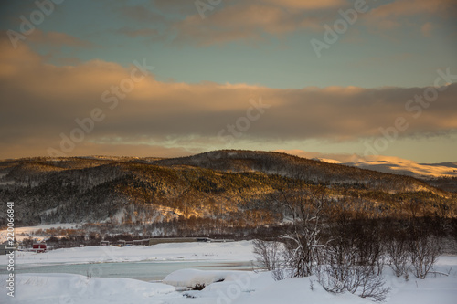 Nord Norwegen im Winter