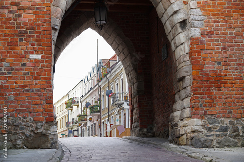 Sandomierz, Poland. A characteristic view of the city.