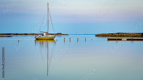 Tableau sur toile Neusiedlersee - Segelboot