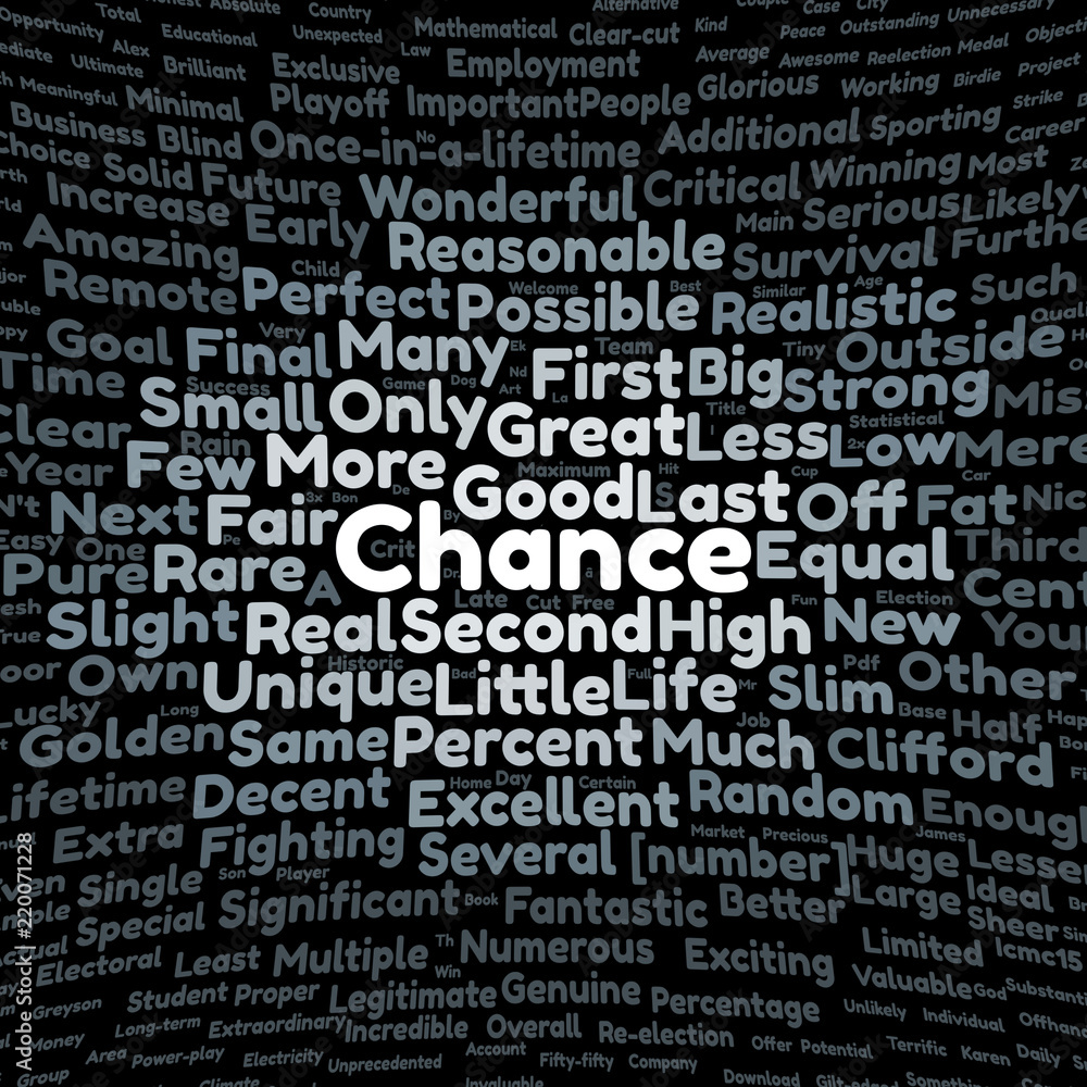 Chance word cloud Chance word cloud