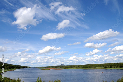 Wolkenparade vorm Polarkreis