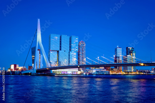 Erasmus Bridge, Rotterdam, Netherlands