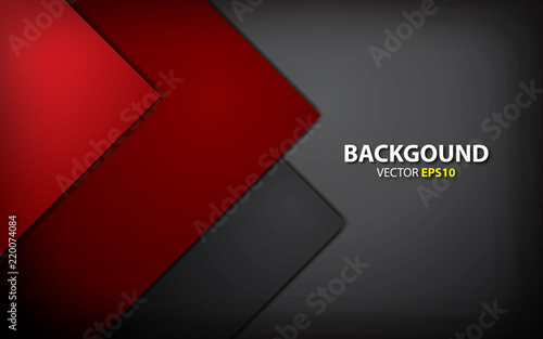 dinamic red and black background vector