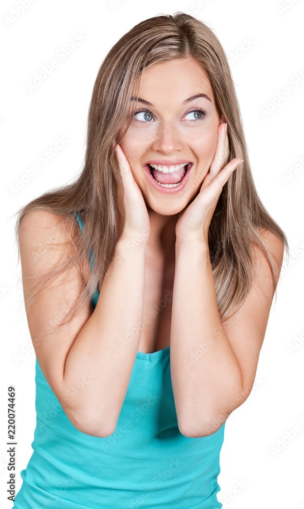 Cute young woman Cute young woman