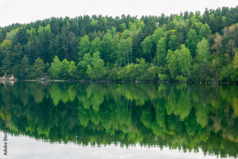 Green Lakes, six lakes in Verkiai Regional Park Green Lakes, six lakes in Verkiai Regional Park