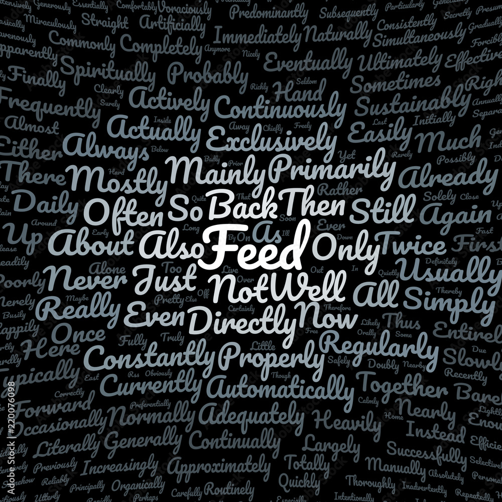 Feed word cloud Feed word cloud