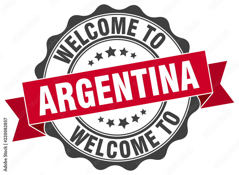Argentina round ribbon seal Argentina round ribbon seal