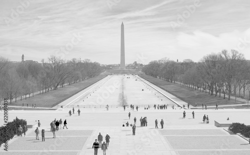 Lincoln Memorial Reflecting Pool without water