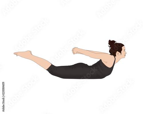 Locust Pose Yoga