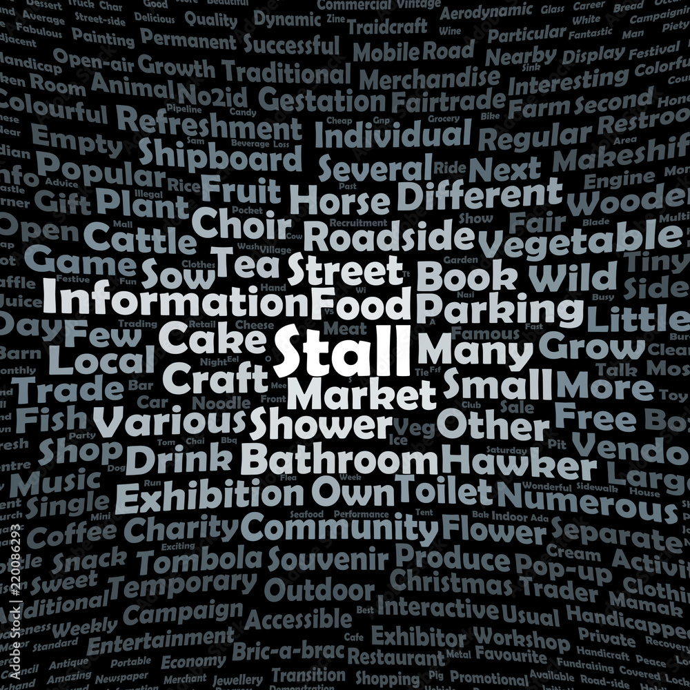 Stall word cloud Stall word cloud