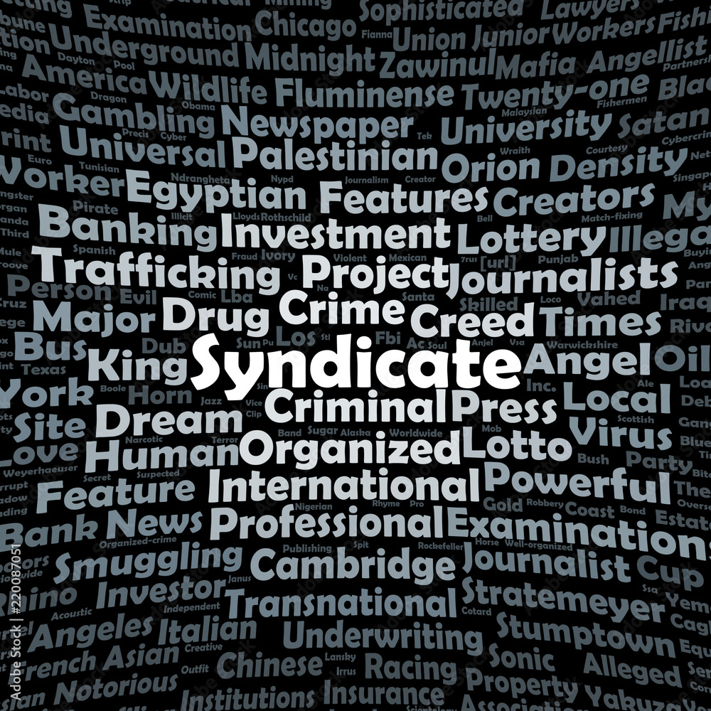 Syndicate word cloud Syndicate word cloud
