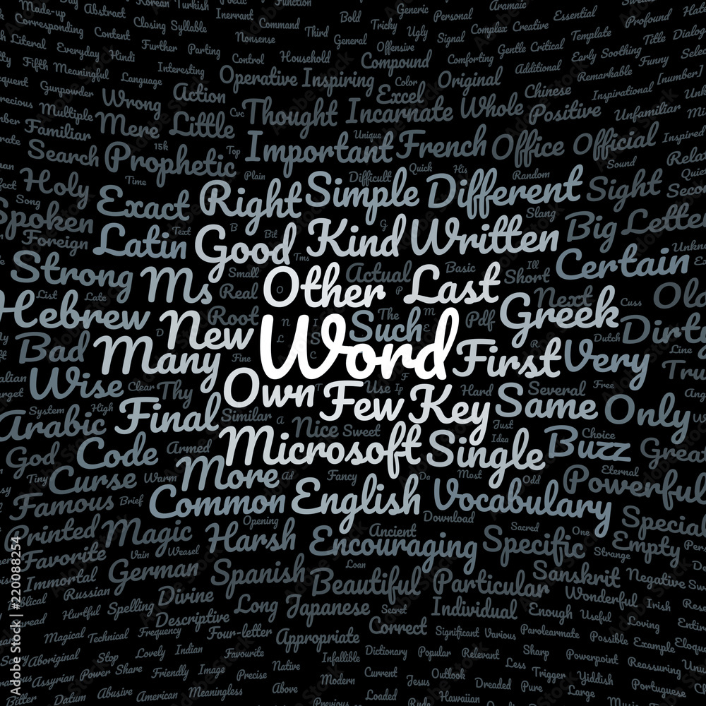 Word word cloud Word word cloud