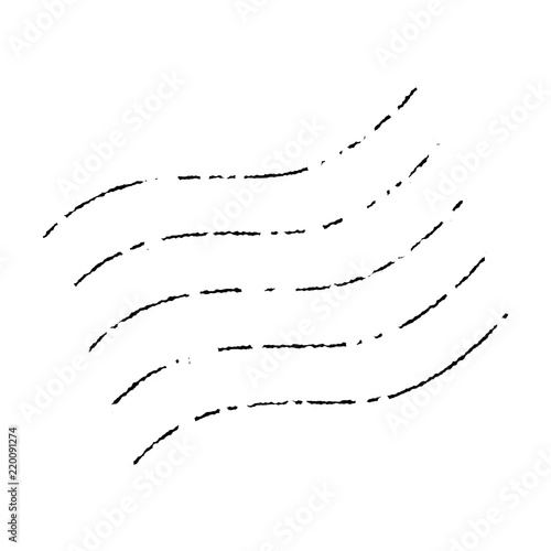 postmark stamp illustration