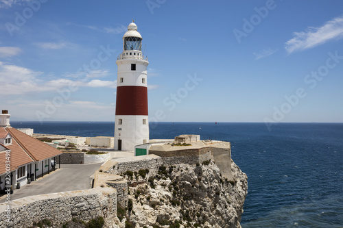 Gibraltar, lighthouse at Europa Point photo