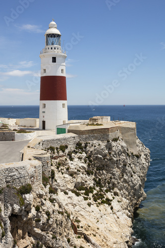 Gibraltar, lighthouse at Europa Point