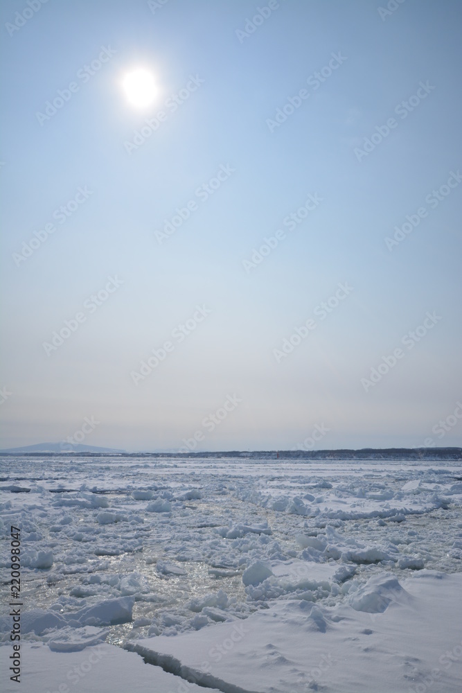 Obraz premium 流氷