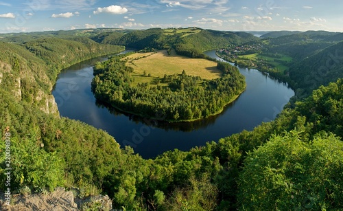 View on Vltava river