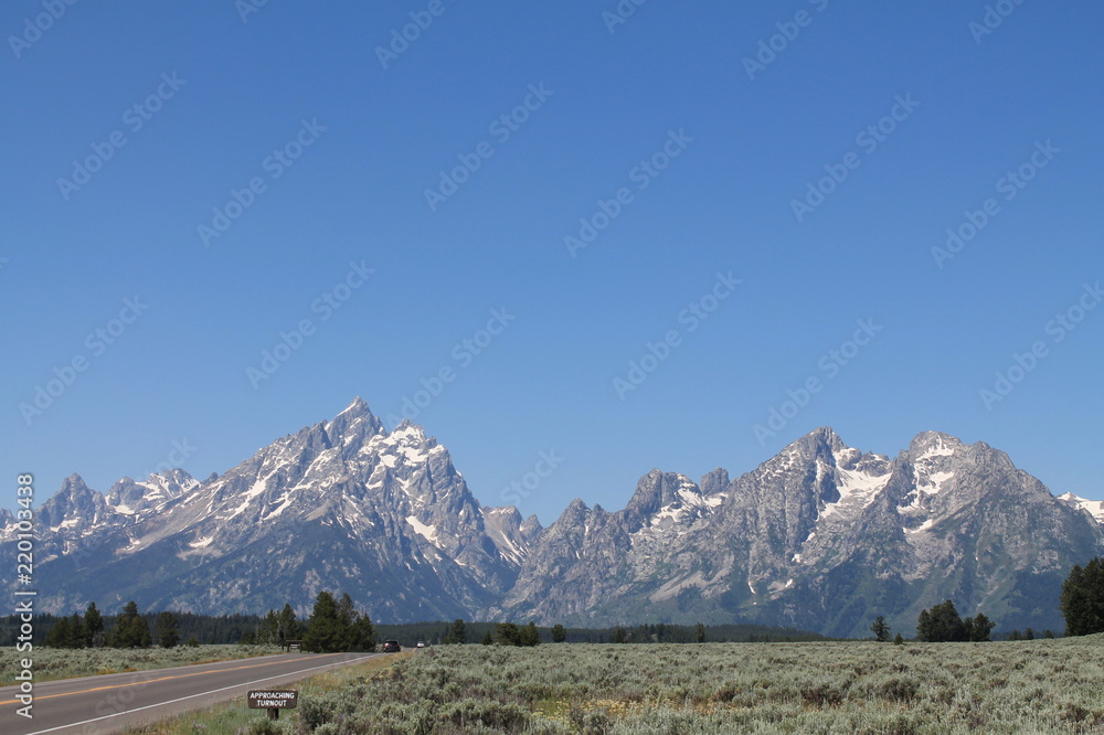 Fototapeta premium グランドティトン国立公園_Grand Teton National Park