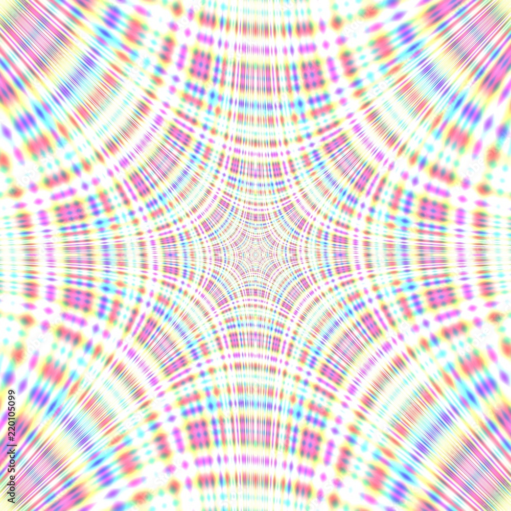 Obraz premium Psychedelic background retro abstract hippie design
