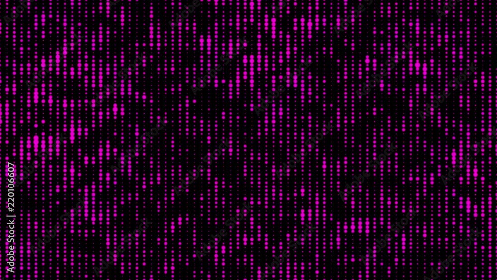 Cascading Matrix Dots Animation (Pink) Cascading Matrix Dots Animation (Pink)