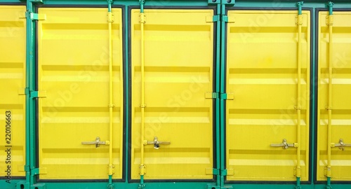 yellow and green container background