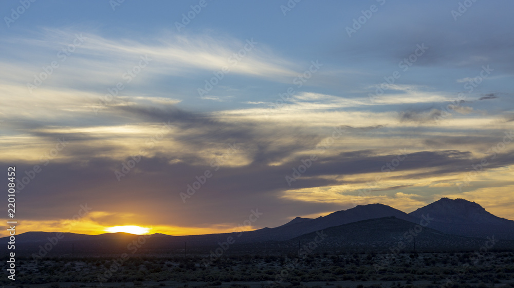 Mojave Desert Landscape, desert, mojave