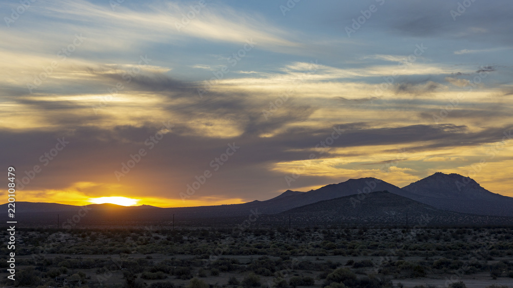 Mojave Desert Landscape, desert, mojave