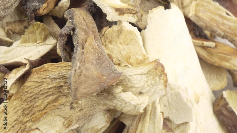 Dried white mushrooms Dried white mushrooms