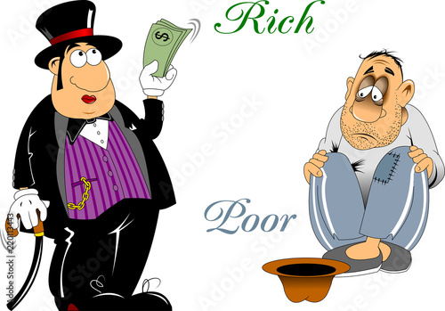 Rich and poor