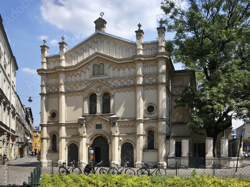 Synagogue in Kazimierz. Krakow. Poland