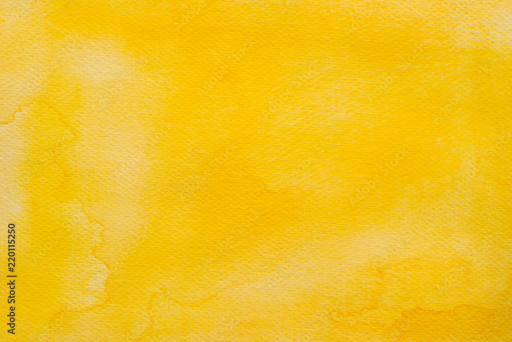 yellow watercolor on paper painted background texture yellow watercolor on paper painted background texture