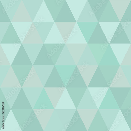 Very light seamless pattern of triangles of cold winter hues