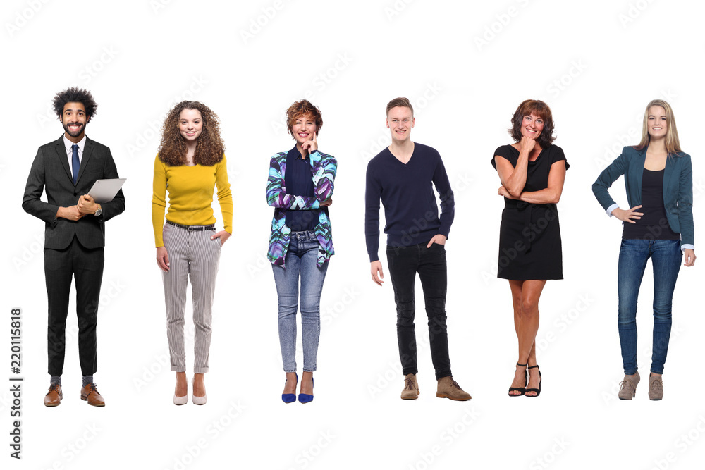 Fototapeta premium Group of people