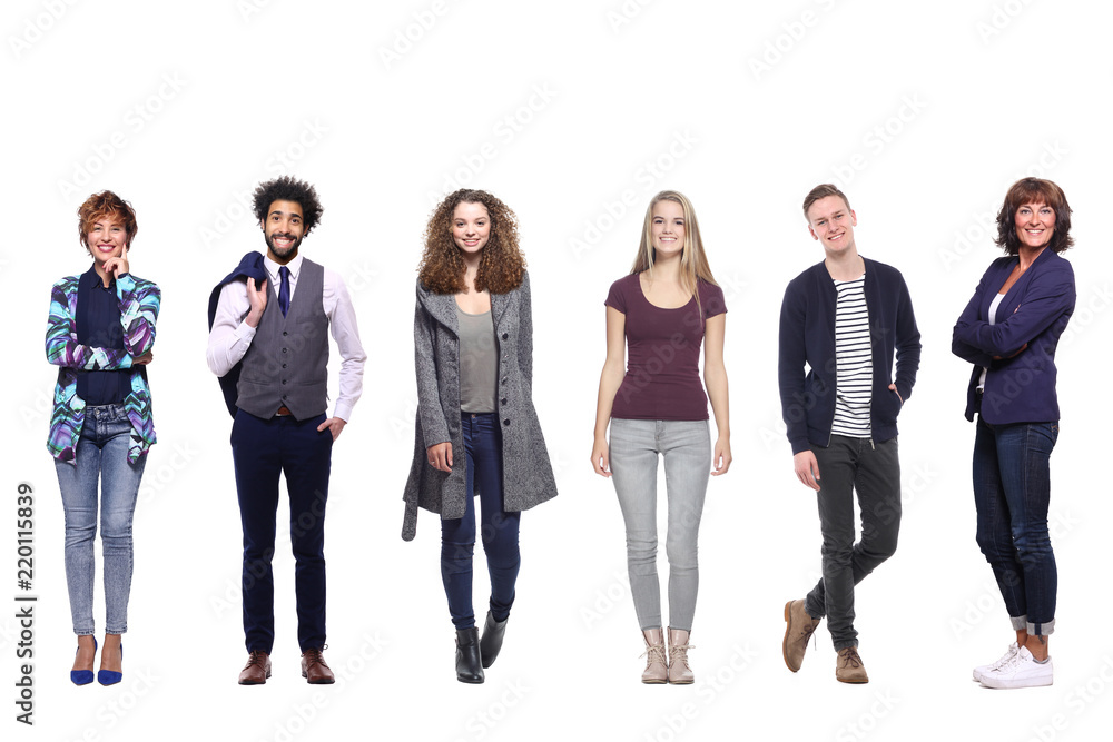 Fototapeta premium Group of people