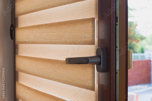 Window roller, duo system day and night, detail	